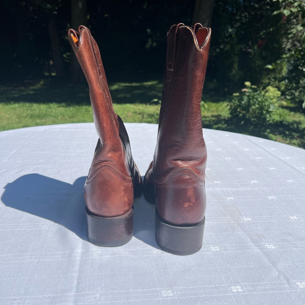 Frye Rich Brown Leather Boots